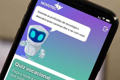 App Seu Futuro Novotec orienta estudantes sobre carreiras digitais