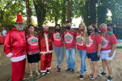 Prefeitura de Artur Nogueira realiza festa de Natal com entrega de cestas básicas