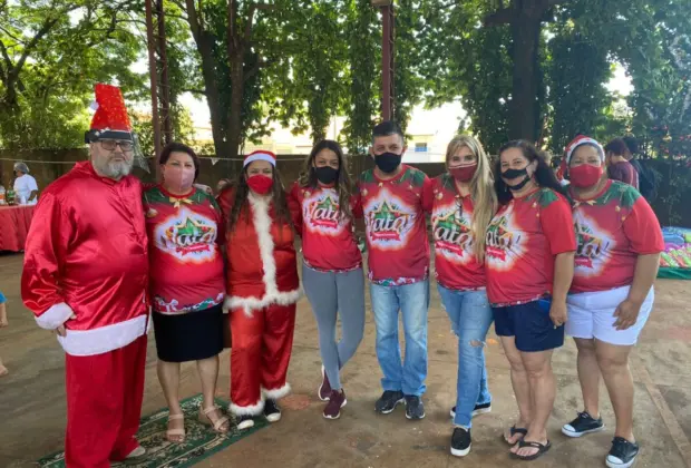 Prefeitura de Artur Nogueira realiza festa de Natal com entrega de cestas básicas