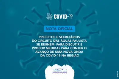Prefeitos e Secretários do Circuito das Águas Paulista se reúnem para discutir e propor medidas para conter o avanço de uma nova onda da Covid-19 na região