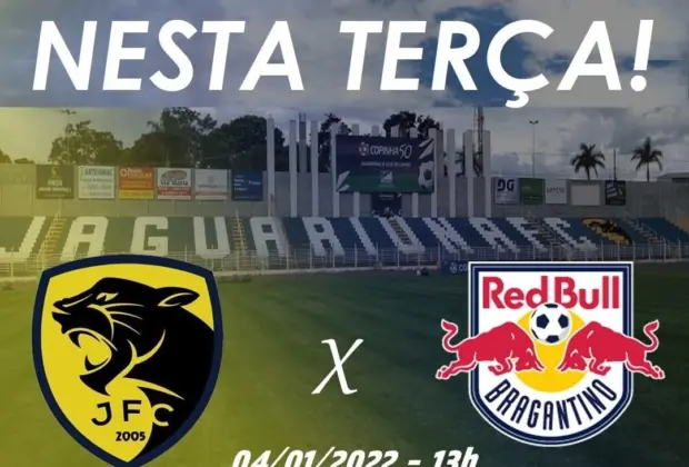 JAGUARIÚNA FC X RED BULL BRAGANTINO NA COPA SÃO PAULO 2022