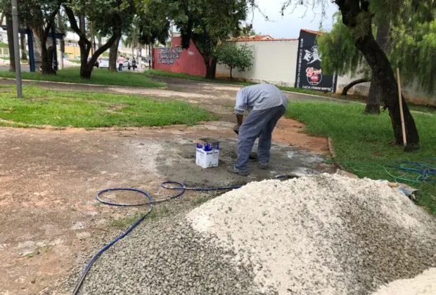 Prefeitura constrói novo bebedouro no Jardim Planalto em Artur Nogueira 