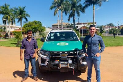 Prefeitura de Artur Nogueira recebe nova viatura para reforçar patrulhamento rural