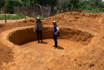 Voluntários do UNASP constroem cisternas no interior do Piauí