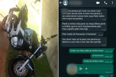 Noivo cancela casamento e some com moto da ex-noiva