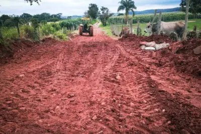 Prefeitura segue de olho nas estradas rurais