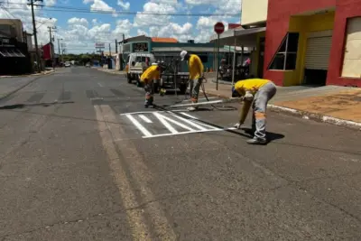 Ruas de Engenheiro Coelho são sinalizadas