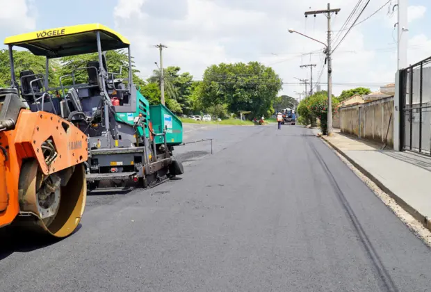 Recape é iniciado na Avenida Luiz Gonzaga de Amoedo Campos