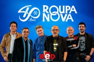 Red Eventos recebe a banda Roupa Nova com a turnê comemorativa “40 Anos”; Rádio Táxi abre o show