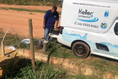 Águas subterrâneas do Aterro Sanitário e entorno passam por avaliação de contaminação