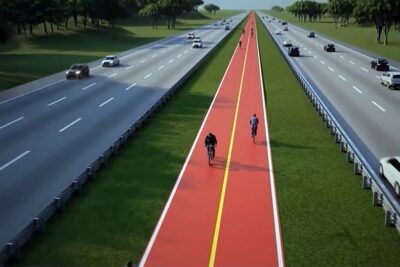 SP lança projeto da primeira ciclovia de longa distância em rodovia no Brasil
