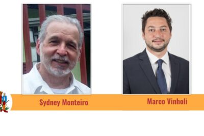 CÂMARA AMPARO – Sydney Monteiro e Marco Vinholi receberão o título de Cidadão Amparense
