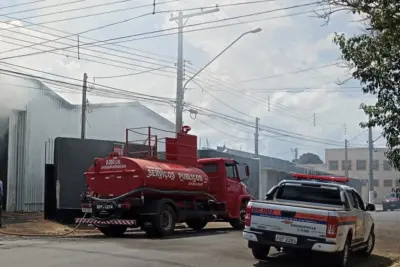 Início de Incêndio é Controlado em Santo Antônio de Posse