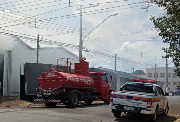 Início de Incêndio é Controlado em Santo Antônio de Posse