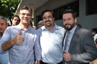 Novo Prefeito de Pedreira Fábio Polidoro esteve reunido com o novo Governador de São Paulo Rodrigo Garcia