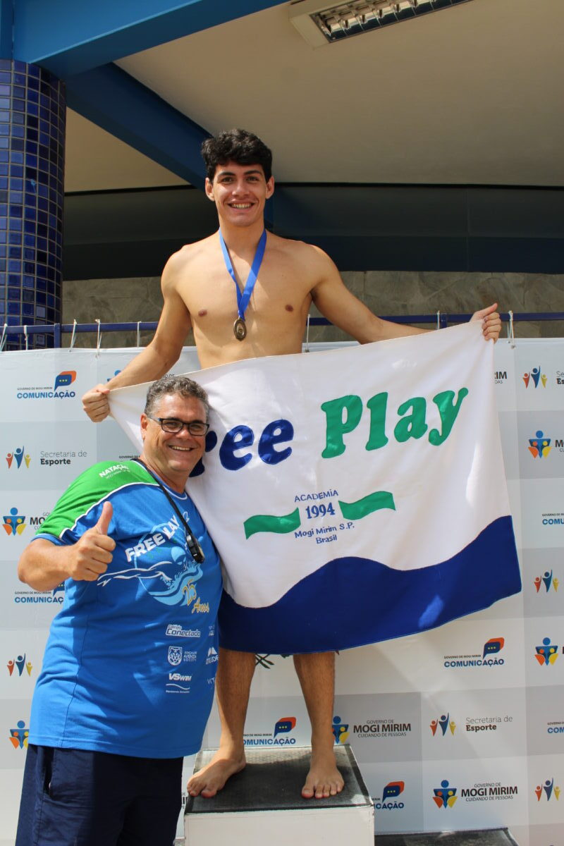 TOMAS LINO REPRESENTA A FREE PLAY E MOGI MIRIM EM SEU TERCEIRO