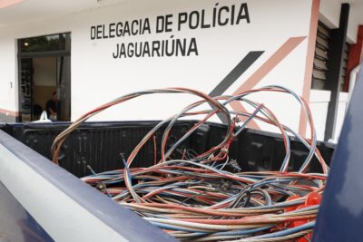 Força-tarefa combate roubo e comércio ilegal de cabos de energia elétrica em Jaguariúna
