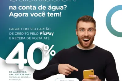 Águas de Holambra disponibiliza pagamento de fatura por PicPay: pague pelo aplicativo e receba parte do dinheiro de volta