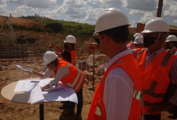 Consórcio PCJ promove visita técnica às obras da barragem de Duas Pontes, em Amparo