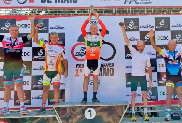 Mogi Guaçu conquista quatro pódios na 70ª Prova Ciclística de Indaiatuba