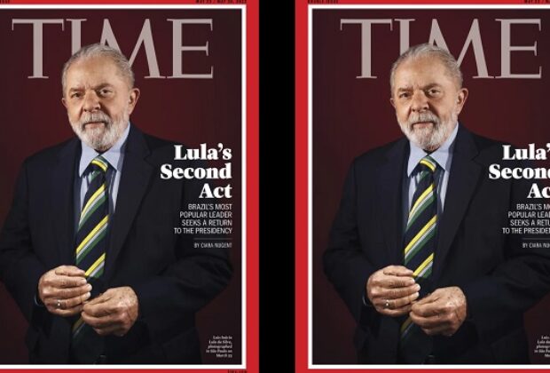 Lula é capa da Time e diz que Zelensky é ‘tão responsável pela guerra quanto Putin’