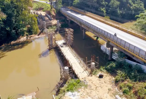 Construção das pontes das Avenidas Brasil e dos Trabalhadores entra em nova etapa