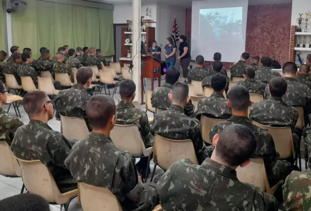 VE realiza reunião com atiradores do TG para ações de combate à dengue