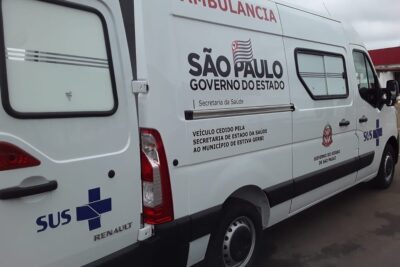ESTIVA GERBI CONQUISTA NOVA AMBULÂNCIA PARA SAÚDE ATRAVÉS DO GOVERNO DO ESTADO DE SÃO PAULO