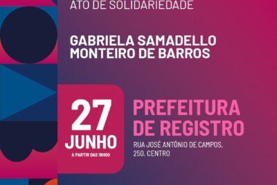 OAB promove ato de solidariedade à  procuradora Gabriela Samadello