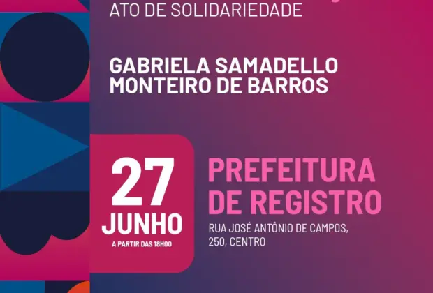 OAB promove ato de solidariedade à  procuradora Gabriela Samadello