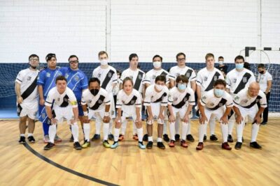 Futsal Poderosas de Artur Nogueira realiza jogo beneficente com a Ponte Preta S21 Futsal Down