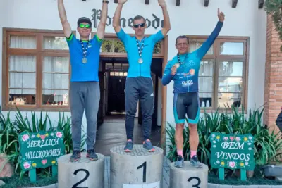 Ciclismo conquista dois pódios em Santa Catarina