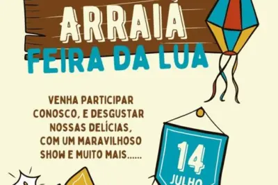 Arraiá da Feira da Lua acontece nesta quinta-feira (14)