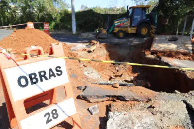 PREFEITURA EXECUTA OBRAS NO JARDIM SILVÂNIA