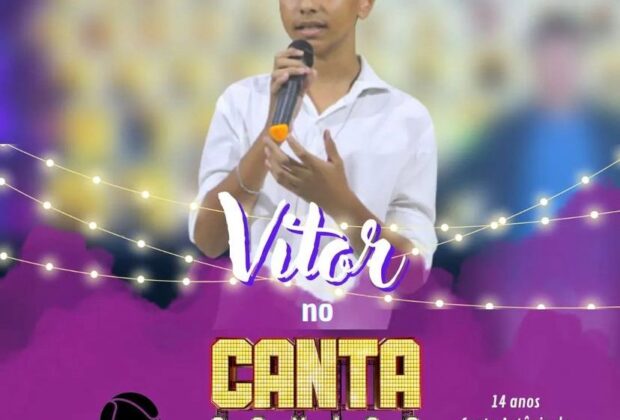 Jovem de Santo Antônio de Posse será atração do programa Canta Comigo