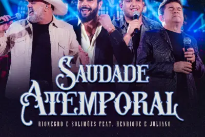 Rionegro e Solimões e Henrique e Juliano juntos na inédita “Saudade Atemporal”