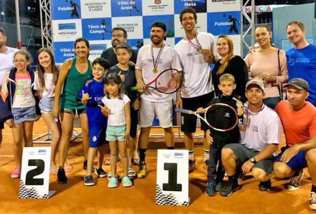 Tênis: dupla guaçuana conquista título inédito no 64º Jogos Regionais