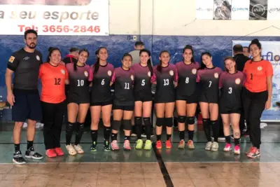 HANDEBOL SUB21 FEMININO É PRATA NOS REGIONAIS