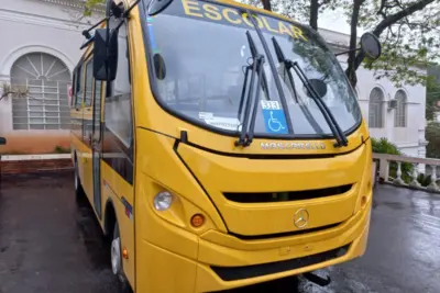 Pedreira recebe Ônibus para “Transporte Escolar”, da Secretaria Estadual da Educação