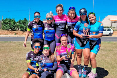 Ciclismo feminino termina em 3º lugar no 64°Jogos Regionais