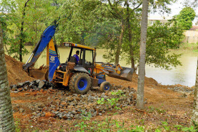 Prefeitura inicia construção de píer no Parque dos Ingás