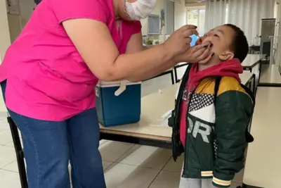Cobertura vacinal contra pólio sobe para 50,7% com ação nas creches de Artur Nogueira
