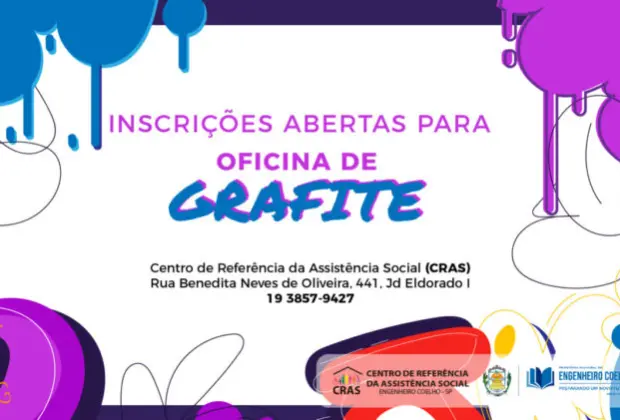 Prefeitura abre inscrições para oficina de grafite