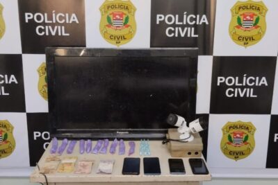 Polícia Civil de Santo Antônio de Posse prende suspeitos de tráfico de drogas