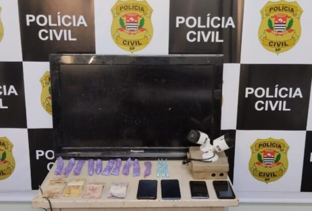 Polícia Civil de Santo Antônio de Posse prende suspeitos de tráfico de drogas