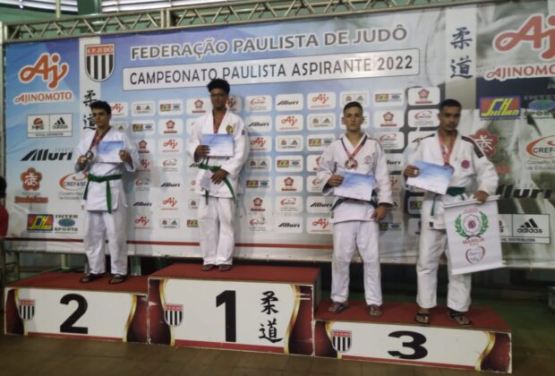 Atletas de Artur Nogueira conquistam ouro e bronze em Campeonato Paulista de Judô