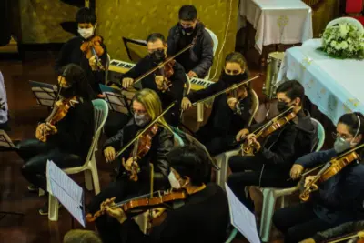 Orquestra Jovem Circuito das Águas (OJOCA) encerra 2022 com concertos em Amparo-SP