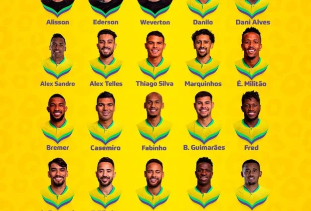 Tite anuncia os convocados da Seleção para a Copa do Mundo 2022