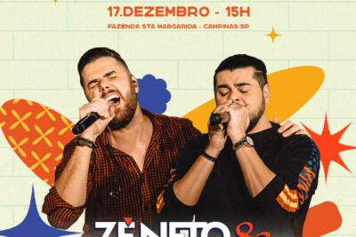 Zé Neto & Cristiano se apresentam em Campinas em dezembro