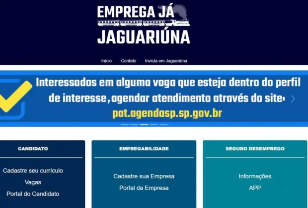 PREFEITURA LANÇA SITE ‘EMPREGA JÁ’ PARA CONECTAR TRABALHADORES E EMPREGADORES